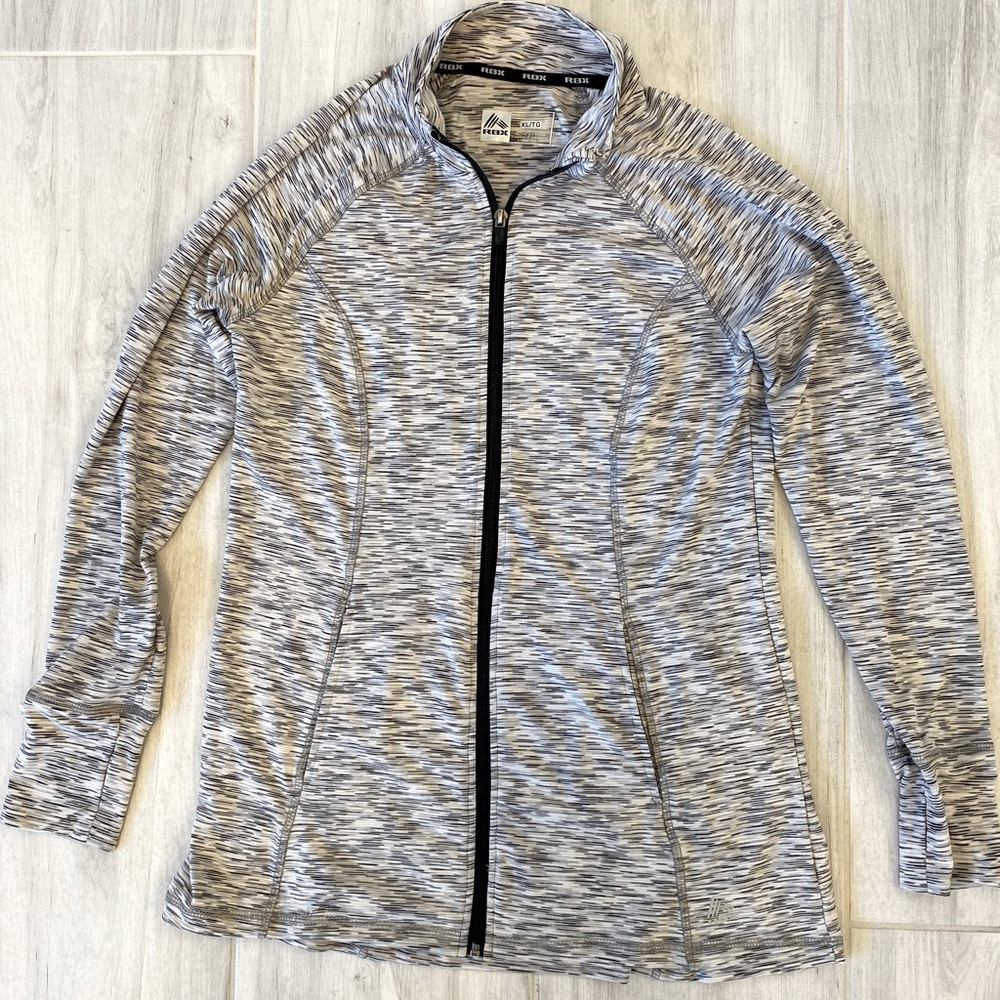 RBX by Reebok Full Zip Long Sleeve Track Jacket